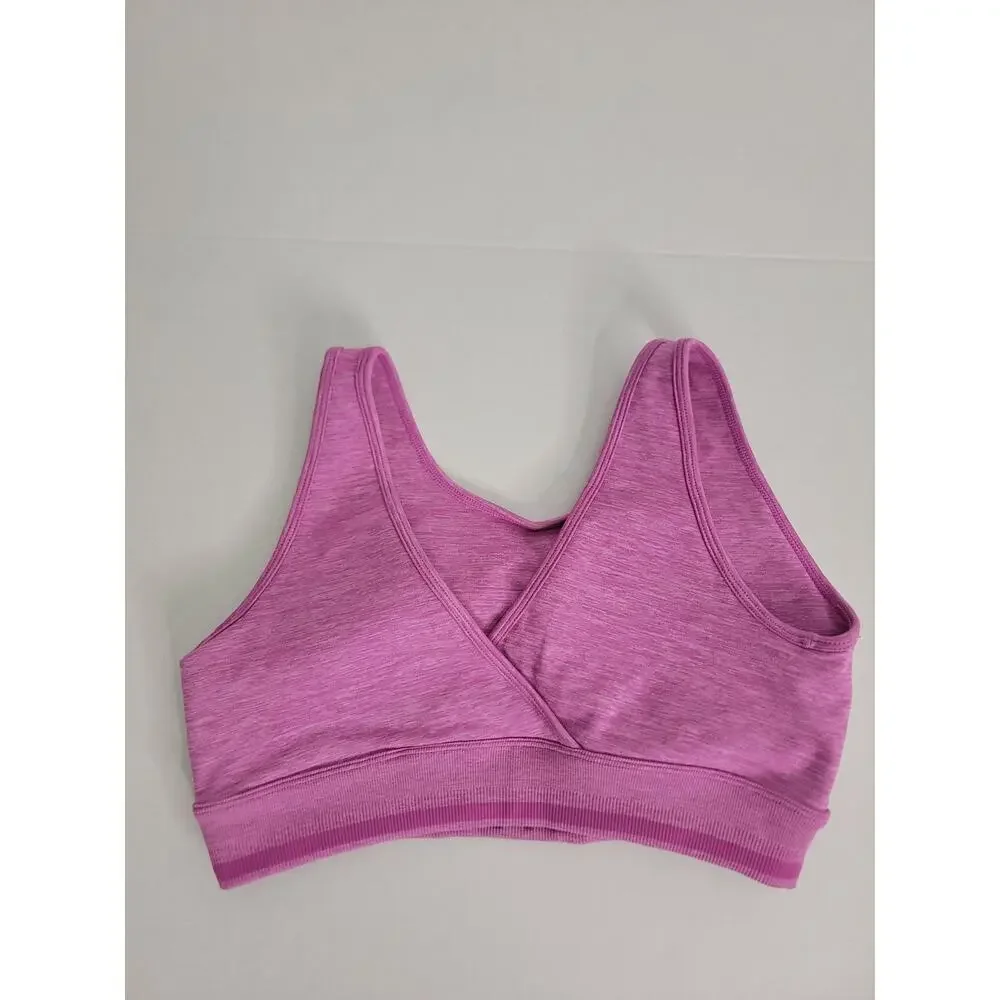 Buffbunny Activewear Matching Set SZ Large Leggings Sport Bra Pink
